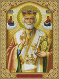 Saint Nicholas Arch. Myr Lycian Cross Stitch Pattern (PDF + XSD)