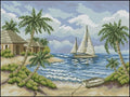 In the bay Cross Stitch Pattern (PDF + XSD)