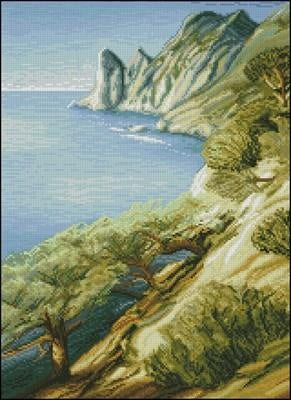 On the Shore Cross Stitch Pattern (PDF + XSD)