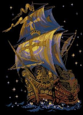 Under a lucky star Cross Stitch Pattern (PDF + XSD)