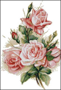 Wonderful roses Cross Stitch Pattern (PDF + XSD)