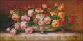 Pink flower Cross Stitch Pattern (PDF + XSD)