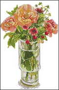A magical bouquet Cross Stitch Pattern (PDF + XSD)