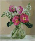 Primrose Cross Stitch Pattern (PDF + XSD)