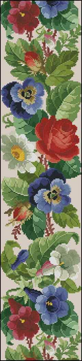 Ukrainian embroidery Cross Stitch Pattern (PDF + XSD)