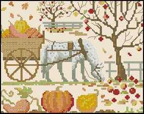 It's autumn time— Cross Stitch Pattern (PDF + XSD)