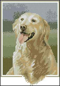 Retriever- Cross Stitch Pattern (PDF + XSD)