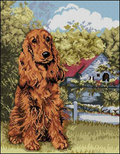 Spaniel- Cross Stitch Pattern (PDF + XSD)