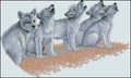 Song of the Wolves Cross Stitch Pattern (PDF + XSD)