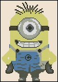 Minion Cross Stitch Pattern (PDF + XSD)