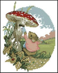 Mouse and mushroom Cross Stitch Pattern (PDF + XSD)