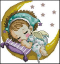 Girl's dream Cross Stitch Pattern (PDF + XSD)