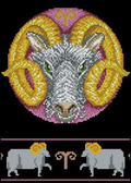 Zodiac-Taurus Cross Stitch Pattern (PDF + XSD)