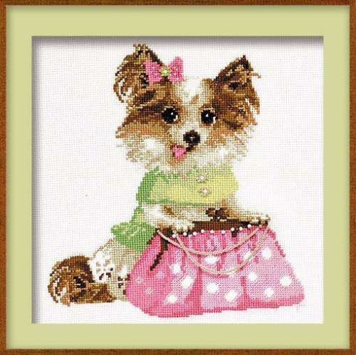 Dog Cross Stitch Pattern (PDF + XSD)