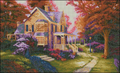 Dutch house Cross Stitch Pattern (PDF + XSD)