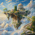 Celestial Citadel — Rays of Light Cross Stitch Pattern (PDF + XSD)