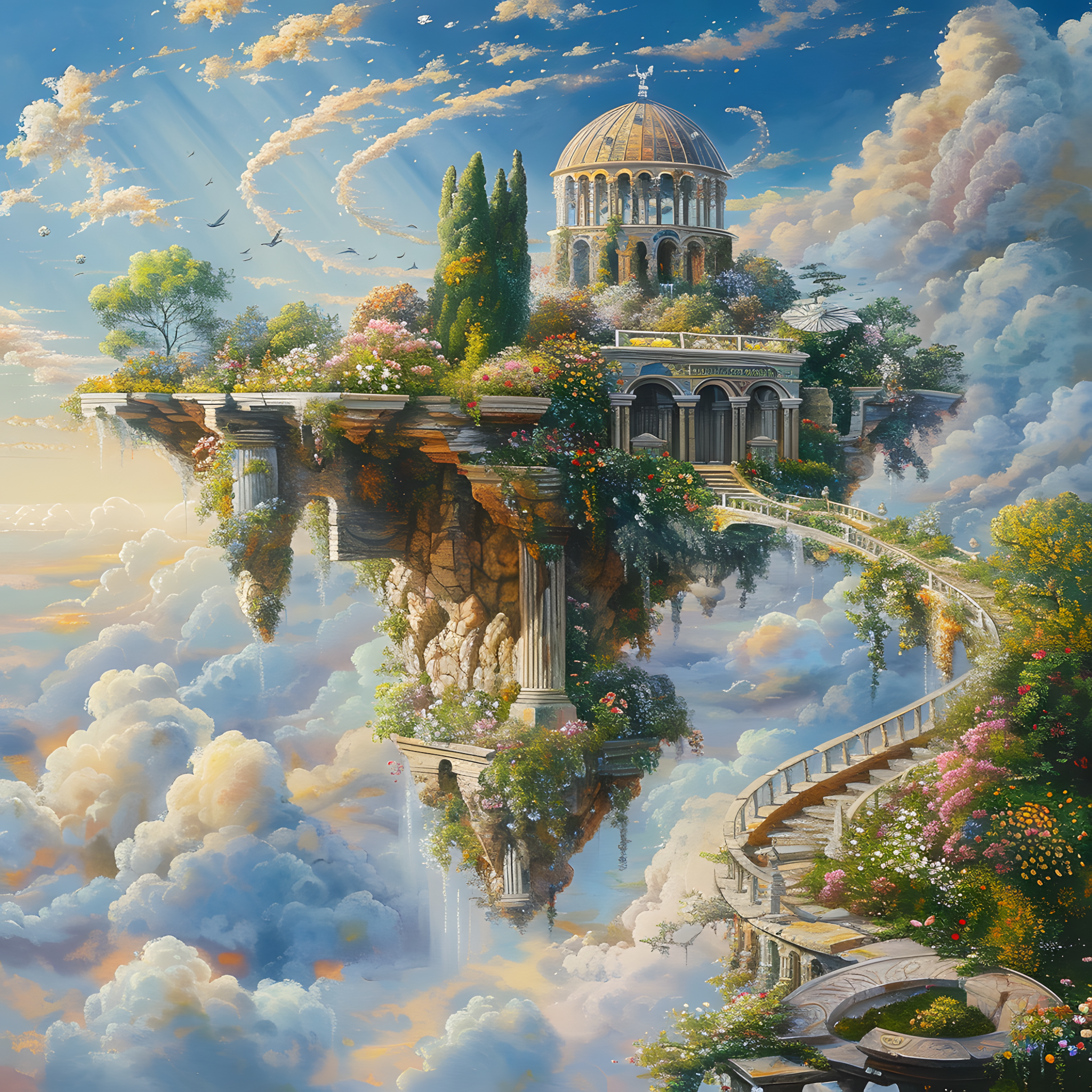 Celestial Citadel — Rays of Light Cross Stitch Pattern (PDF + XSD)