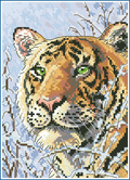 Tiger Cross Stitch Pattern (PDF + XSD)