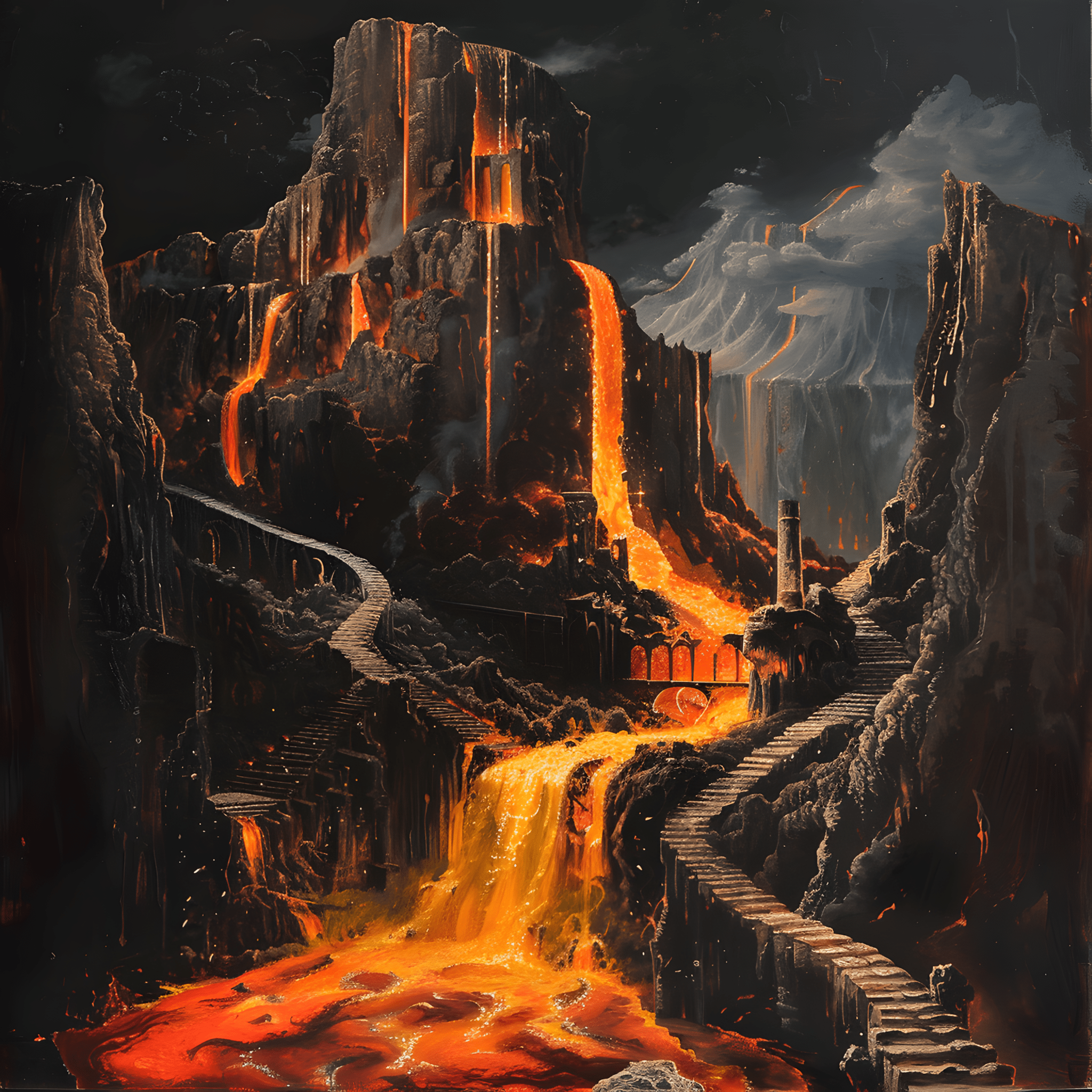 A Glimpse into Infinity — Cosmic Beacon Cross Stitch Pattern (PDF + XSD) - Cross Stitch Pattern - LOSKUTOK