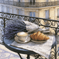 Around the world. Parisian morning Cross Stitch Pattern (PDF + XSD) - Cross Stitch Pattern - LOSKUTOK