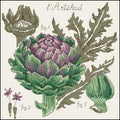 Artichoke Cross Stitch Pattern (PDF + XSD) - Cross Stitch Pattern - LOSKUTOK