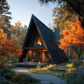 Autumn Comfort. A-Frame Cross Stitch Pattern (PDF + XSD) - Cross Stitch Pattern - LOSKUTOK