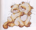 Baby kittens Cross Stitch Pattern (PDF + XSD) - Cross Stitch Pattern - LOSKUTOK