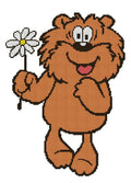 Cartoon character Cross Stitch Pattern (PDF + XSD) - Cross Stitch Pattern - LOSKUTOK