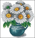 Daisies Cross Stitch Pattern (PDF + XSD) - Cross Stitch Pattern - LOSKUTOK