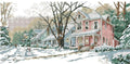 Festive winter Cross Stitch Pattern (PDF + XSD) - Cross Stitch Pattern - LOSKUTOK