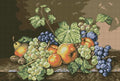 Gifts of summer: grapes and apples Cross Stitch Pattern (PDF + XSD) - Cross Stitch Pattern - LOSKUTOK