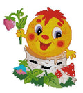 Gingerbread man Cross Stitch Pattern (PDF + XSD) - Cross Stitch Pattern - LOSKUTOK