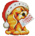 Happy New Year! Cross Stitch Pattern (PDF + XSD) - Cross Stitch Pattern - LOSKUTOK