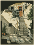 Old Town Cross Stitch Pattern (PDF + XSD)
