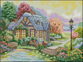 Garden Cottage Cross Stitch Pattern (PDF + XSD)