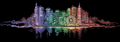 Night City Lights Cross Stitch Pattern (PDF + XSD)