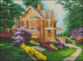Dream House Cross Stitch Pattern (PDF + XSD)