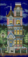 Victorian Charm Cross Stitch Pattern (PDF + XSD)