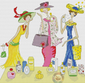 Parfumerie Cross Stitch Pattern (PDF + XSD)