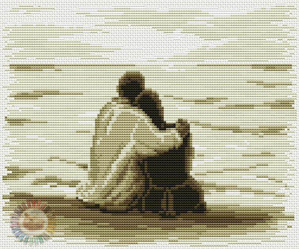 Couple in Love Cross Stitch Pattern (PDF + XSD)