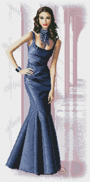 Isabella Cross Stitch Pattern (PDF + XSD)