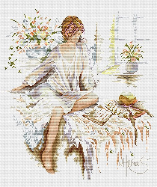 In the rooms Cross Stitch Pattern (PDF + XSD)