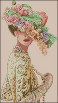 Victorian elegance Cross Stitch Pattern (PDF + XSD)