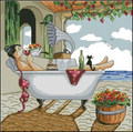 Weekend Cross Stitch Pattern (PDF + XSD)