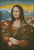Mona Lisa Cross Stitch Pattern (PDF + XSD)