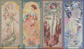 Lady Four Seasons Cross Stitch Pattern (PDF + XSD)