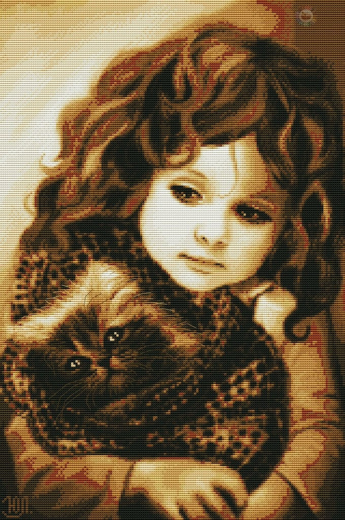 Baby Cross Stitch Pattern (PDF + XSD)