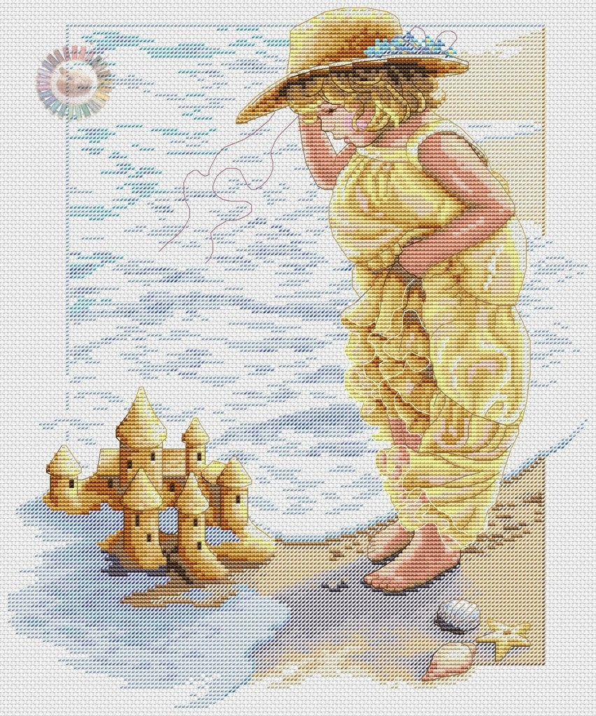 Little Architect Cross Stitch Pattern (PDF + XSD)