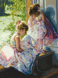 Girls Cross Stitch Pattern (PDF + XSD)