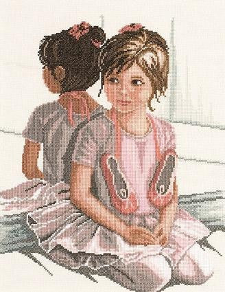 Ballerina Cross Stitch Pattern (PDF + XSD)